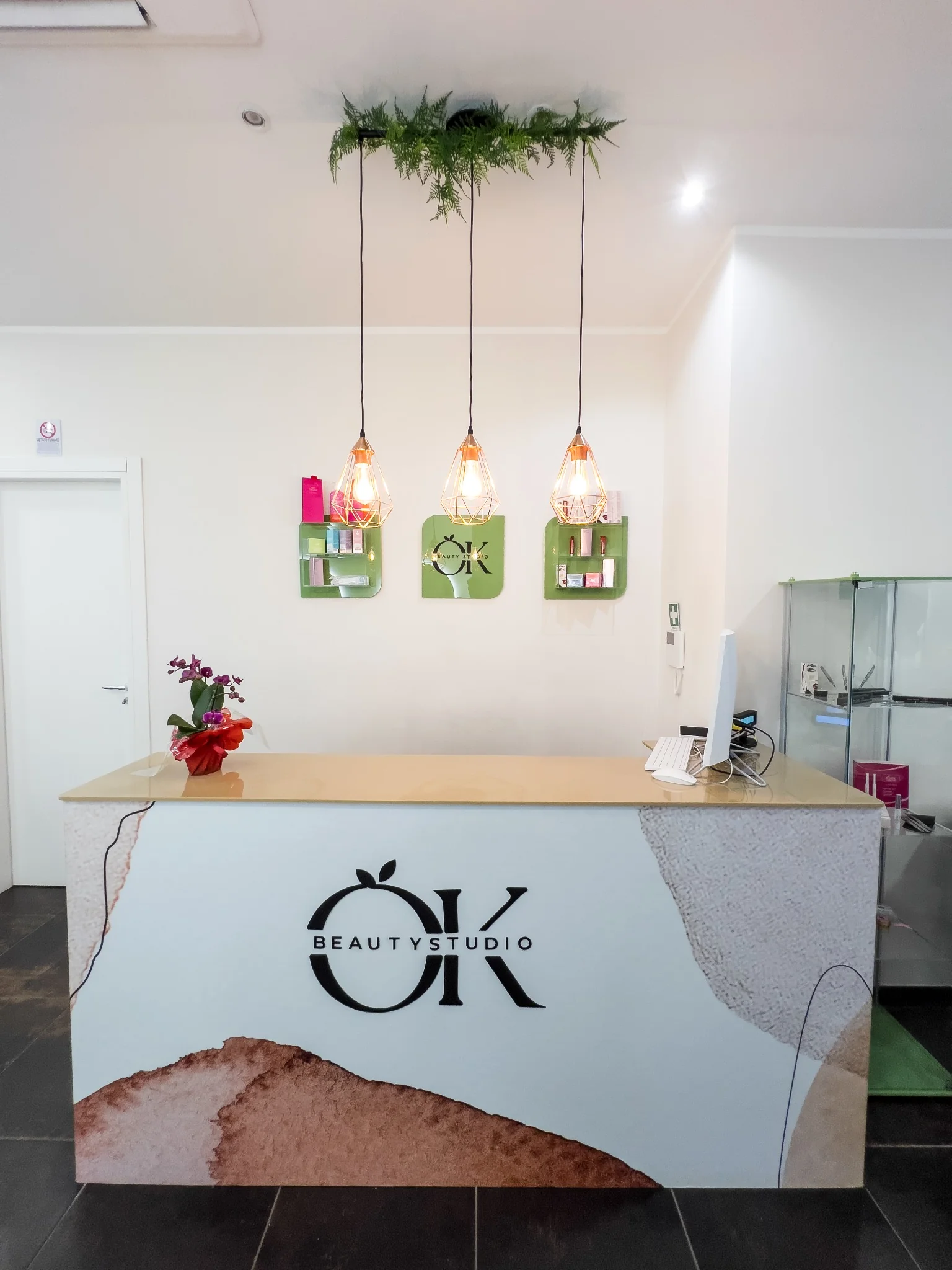 Reception e ingresso reali di O&K Beauty Studio
